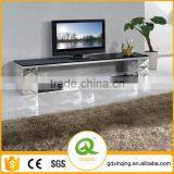 E296 New Design Tempered Glass TV Stand for Sale thumbnail-1