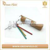 Colored Pencils Carrying Case Tube Kraft Paper Round Pencil Case thumbnail-6