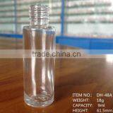 9ml Small Cylinder Glass Bottle, Nail Polish Glass Bottle for Sale thumbnail-1