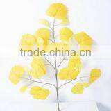 SJ071208 High Quality Cloth Tree Leave/christmas Tree Leaves/yellow Christmas Tree Leave thumbnail-2