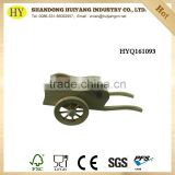 Unfinished trolley decorative wood craft