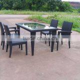 Outdoor Wicker/rattan Dining Room Set thumbnail-1