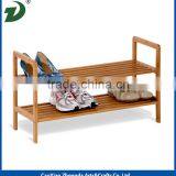 High Quality 2 Tiers Wooden Shoe Rack thumbnail-1