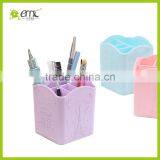 Emc Plastic Storage Basket With Dividers, Desktop Square Basket With Dividers thumbnail-5