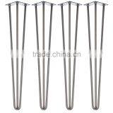 Best Selling 3 Legs Modern Cast Iron Table Base Hairpin Table Legs With 16 Inches thumbnail-2
