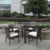 Outdoor Furniture Rattan Wicker Luxury Dining Room Set thumbnail-1