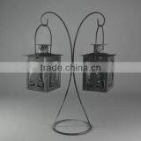 Metal Stand With Two Christmas Tree Lantern thumbnail-5