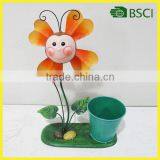2016 Hot Sale Metal Garden Ladybird Windmill Flower Pot thumbnail-1