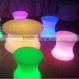 Outdoor and Indoor Plastic Rechargeable Illuminated LED Bar Counter / Moden Waterproof Led Stool thumbnail-3