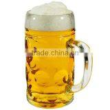 2 Pint 1400ml Glass Beer Stein Glass thumbnail-1