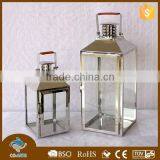 Top Quality Silver Color Metal Candle Lantern thumbnail-1