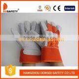 Orange Cow Split Leather Safety Glove thumbnail-1