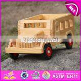2017 New Products Kids Small Toys Solid Wooden Toy Cars and Trucks W04A332 thumbnail-6