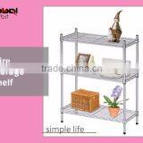 Space Saver 3 Tier Detachable Storage Metal Shelf Wire Metal Rack