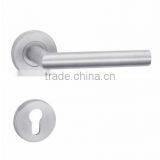 Stainless Steel Tube Entry Lever Handle, Door Handle Lock thumbnail-1