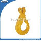 G80 European Type Clevis Hook Self-locking ,forged Lifting Safety Hook for Chain thumbnail-3
