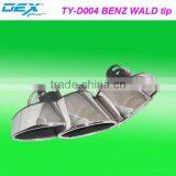 Tianyu DEX Dedicated Stainless Steel Tuning Exhaust Muffler Tip for BENZ thumbnail-3