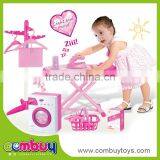 Hot Sale Indoor Children Play Plastic Portable Electric Toy Washing Machine thumbnail-1