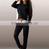 2017 Autumn New Fashion Long Sleeve Back Zipper Sweatshirts Blouse thumbnail-2