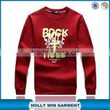 Custom Printing Long Sleeve Crewneck Sweatshirt Wholesale