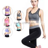 new arrivals fitness yoga underwear wholesale comfortable sports bras suit