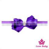 FDK268 Lovebaby Wholesale Sequin Bowknot Adjustable Elastic Baby Girls Butterfly Headband Latest Designs thumbnail-3