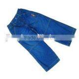 100%cotton Blue Kids Denim Jeans Pants thumbnail-1