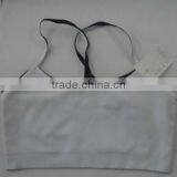 Plain White Seamless Women Short Camisole thumbnail-1