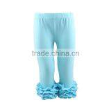 New Style! hot sale kids yoga pants ruffle harem pants wholesale infant toddler baby children clothing pants