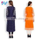 Ladies Fashion Long Sleeve Kurta Designs Image thumbnail-2