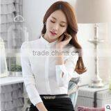 Custom Womens Chantity Nice Design Fashionable Ladies Formal Tops and Blouses Models for Summer thumbnail-3