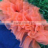 Girls Boutique Halloween Outfits Kids Ruffle Pants Sets Girls Halloween Clothes Necklace and Headband thumbnail-2