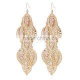 Fashion Geometric Plastic Pearl Zinc Alloy Earring Dubai Gold Jewelry Earring thumbnail-1