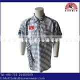 2015 Men's Sportswear Custom Sublimated Table Tennis Jersey Wholesale thumbnail-1