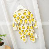 Wholesale Cartoon Full Printing Cotton Baby Autumn Playsuit thumbnail-2
