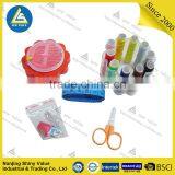 Round Plastic Sewing Box Set for Travelling thumbnail-2
