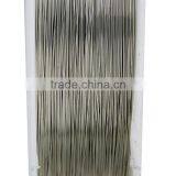 Copper Beading Wire Thread Cord Round Silver Tone 0.2mm Dia. , 2 Rolls thumbnail-2