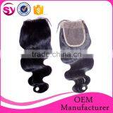 Brazilian Remy Hair Extension Top Lace Closure Virgin Brazilian Hair Lace Closure thumbnail-5