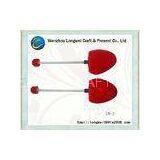 Red Plastic Shoe Stretcher for Maintaining Shoe Shape , pu Spring Shoe Tree
