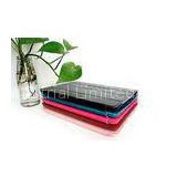 Classical Protective Covers Orange green PU leather case for iPad air