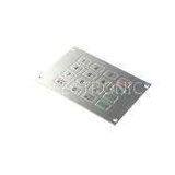 Stainless Numeric Metal Keypad With Serial Port or PS/2 or USB Interfaces