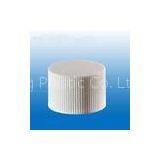 Oval Cap 18mm Ribbed Screw Cap , Plastic PP Bottle Cap