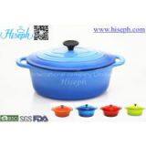 Hiseph Enamel Cast Iron Casserol Round Oval HSE-1 HSE-2 thumbnail-2