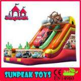 SL-1407 Fun Cars Inflatable Slip And Slide thumbnail-1