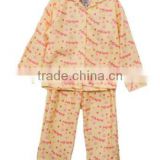 high quality 100 cotton flannel pajamas, cotton pyjamas, printed pyjamas