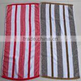 Custom Made Dyed Yarn Terry 100 Polyester Towel 33cm*75cm Stock Lot thumbnail-2