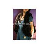 Knitted/hand Made/hand Weaved Mink Fur Waistcoat thumbnail-1