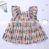 Wholesale Children Clothes Girls Dress Fashion Printed New Design Baby Girls Dress thumbnail-2