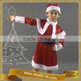 Red Colour Fancy Girls Christmas Santa Clause Dress