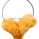 YR853 Hot Sale China Wholesale Various Colors Fashion Fur Accessories Ear Muffs thumbnail-5